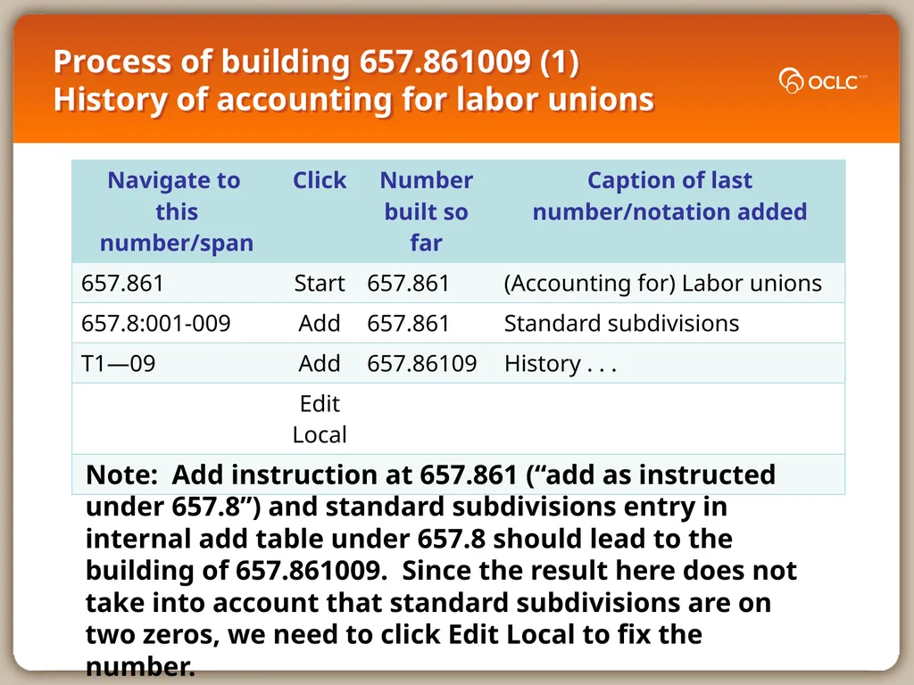 WebDewey Number Building Internal table examples - slide 13 of 18