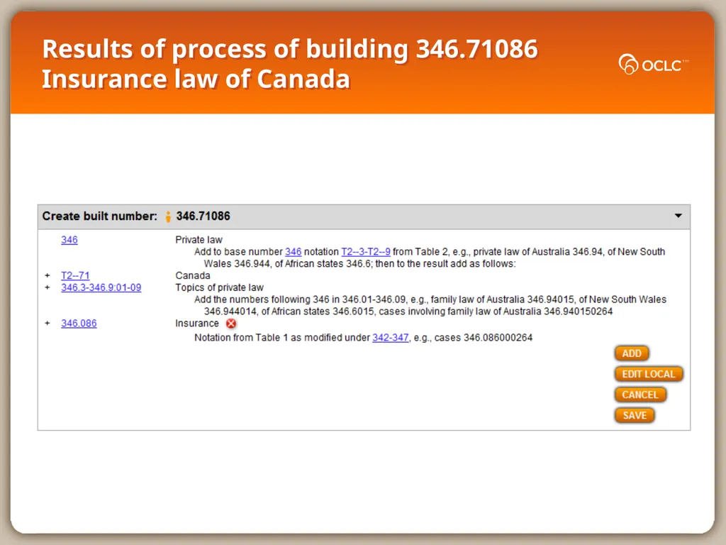 WebDewey Number Building Internal table examples - slide 4 of 18