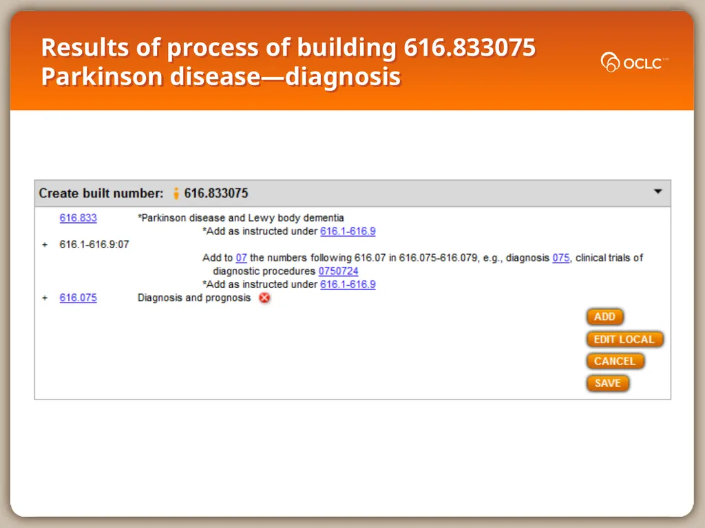 WebDewey Number Building Internal table examples - slide 8 of 18