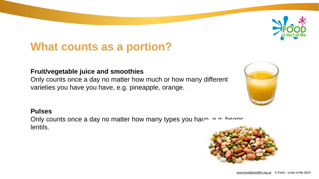 5 a day - What counts and what is a - slide 12 of 14