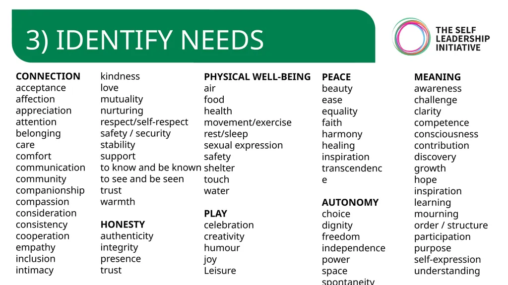 CONFLICT RESOLUTION: USING NON-VIOLENT - slide 13 of 22