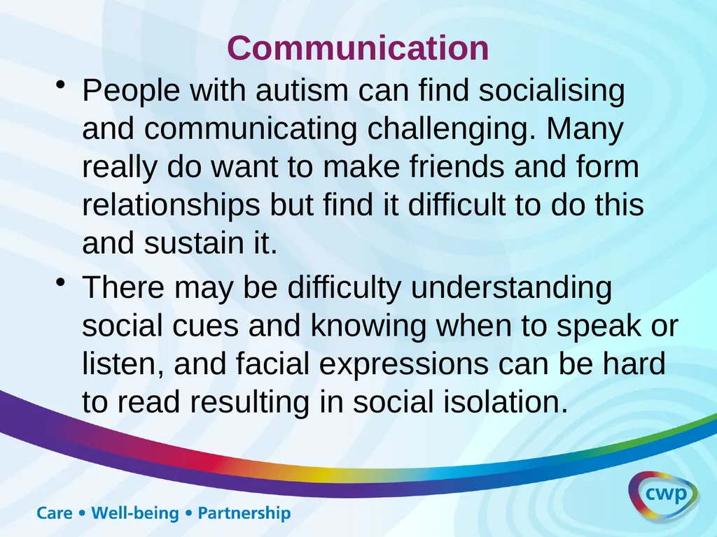 Social Skills and Communication Hub Presentation - slide 9 of 35