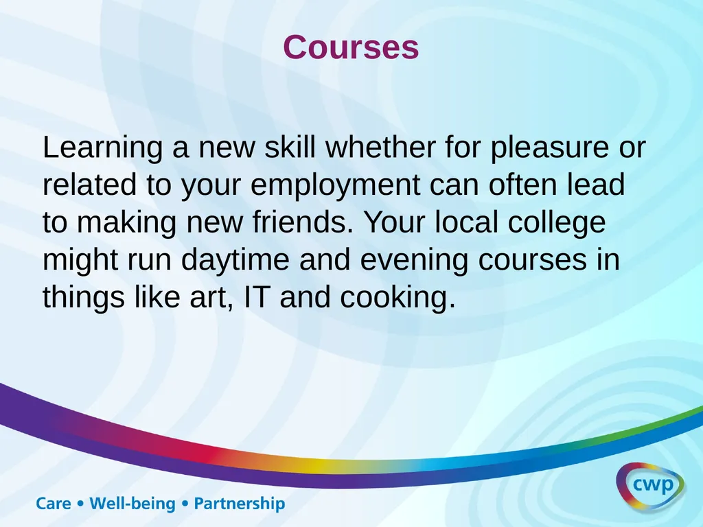 Social Skills and Communication Hub Presentation - slide 23 of 35