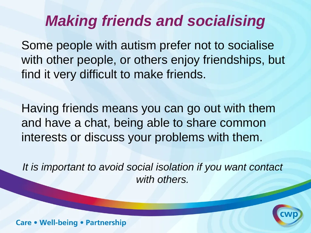 Social Skills and Communication Hub Presentation - slide 21 of 35