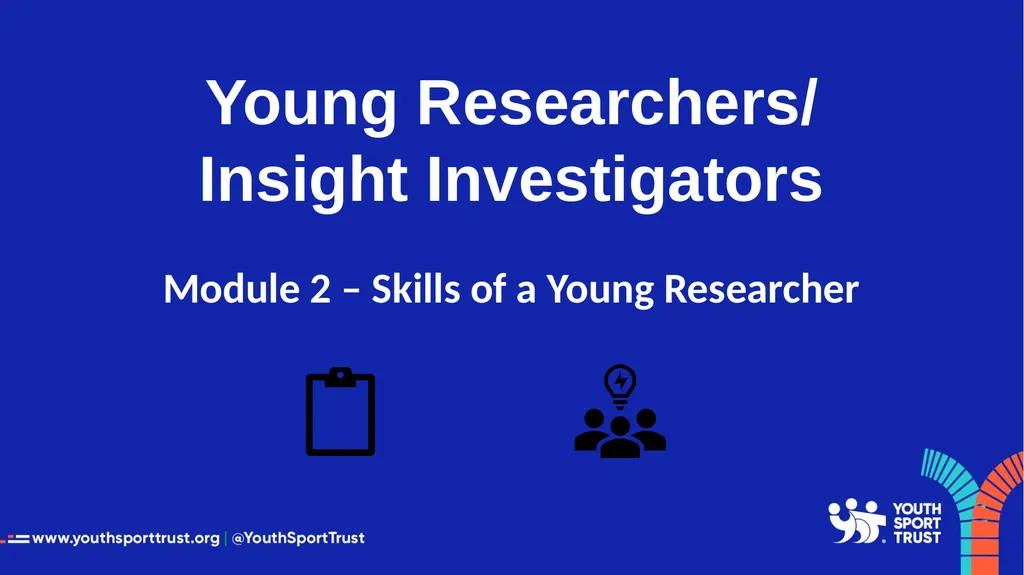 Young Researchers/Insight Investigators Research - slide 12 of 33