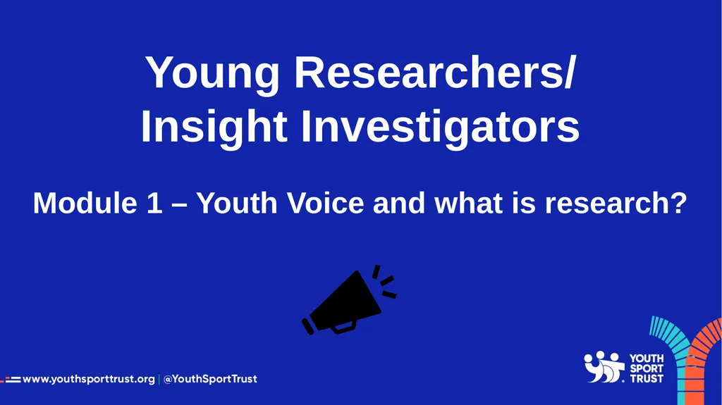 Young Researchers/Insight Investigators Research - slide 3 of 33