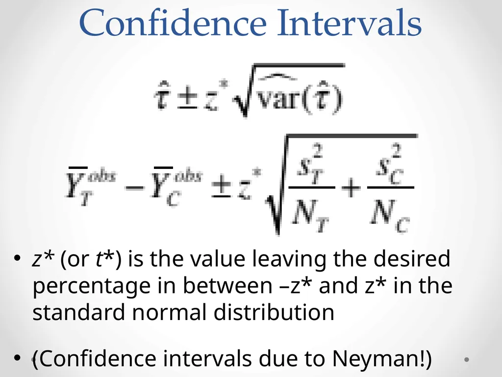 Inference: Neyman’s Repeated Sampling STA 320 - slide 27 of 39