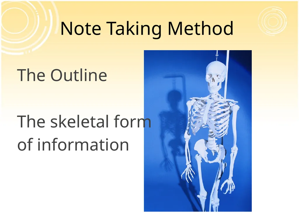 Note Taking Skills University Advising Services - slide 14 of 27