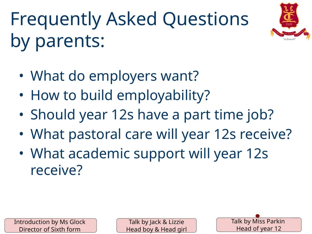 The Crypt School Sixth Form Information/ - slide 19 of 33