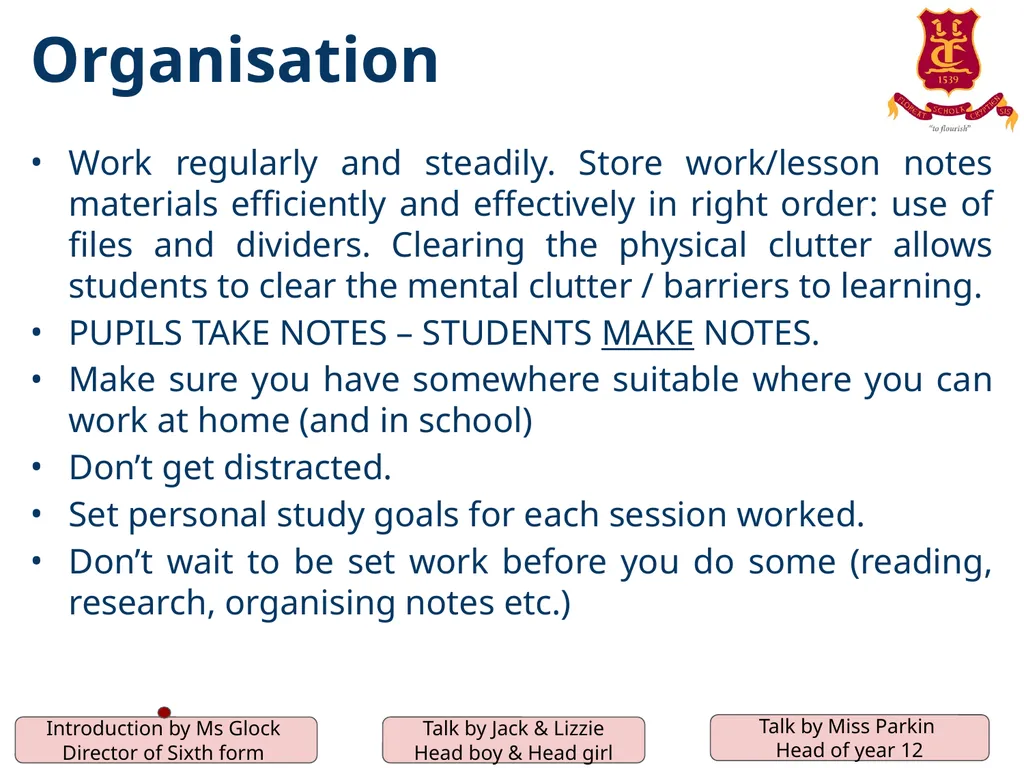 The Crypt School Sixth Form Information/ - slide 14 of 33