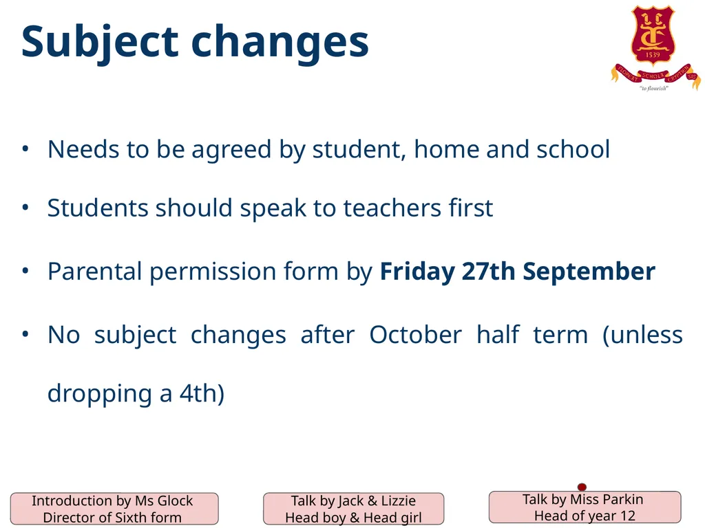 The Crypt School Sixth Form Information/ - slide 31 of 33