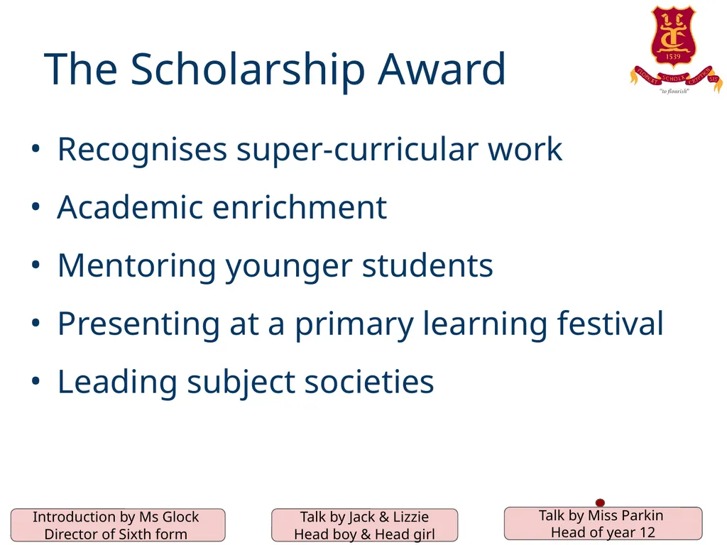 The Crypt School Sixth Form Information/ - slide 25 of 33