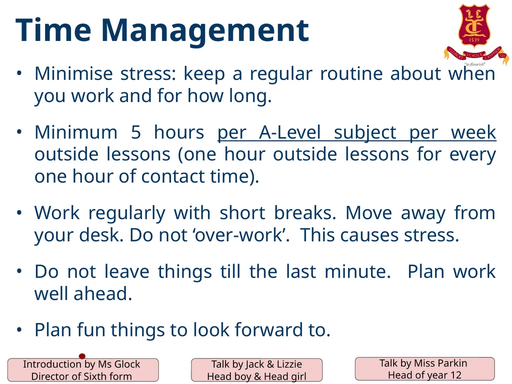 The Crypt School Sixth Form Information/ - slide 15 of 33
