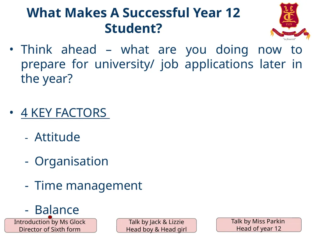 The Crypt School Sixth Form Information/ - slide 12 of 33