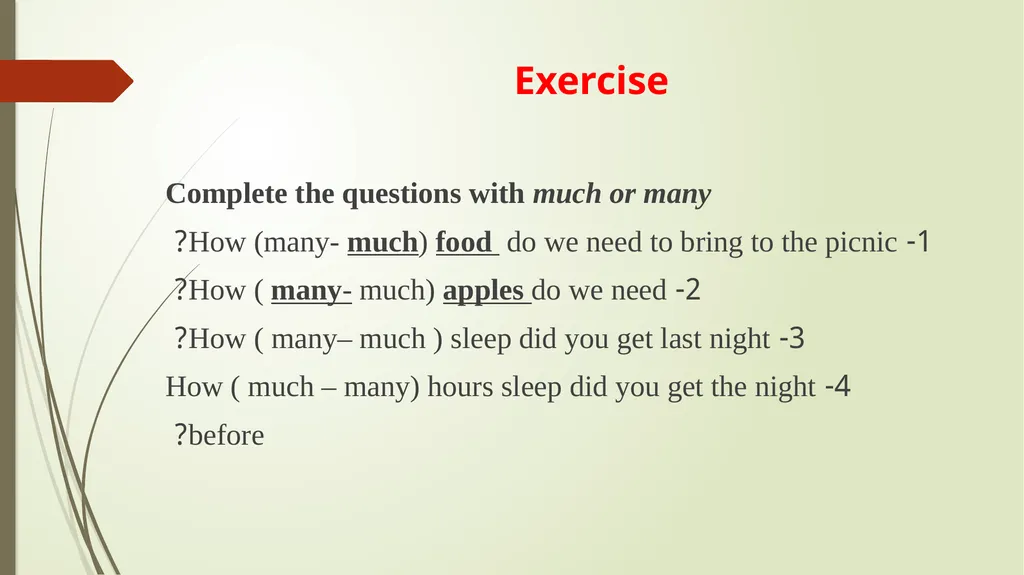 Countable and Non-countable Nouns A countable noun - slide 7 of 10