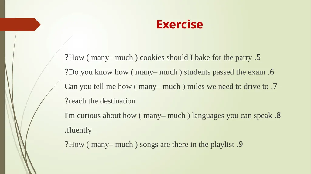 Countable and Non-countable Nouns A countable noun - slide 8 of 10