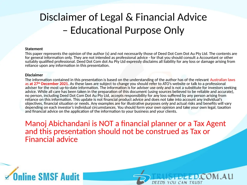 How much in retirement is enough Manoj Abichandani - slide 5 of 53