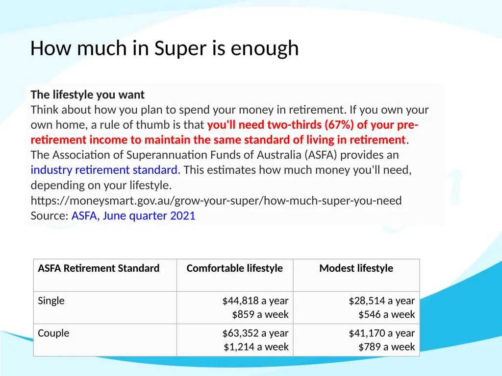 How much in retirement is enough Manoj Abichandani - slide 45 of 53