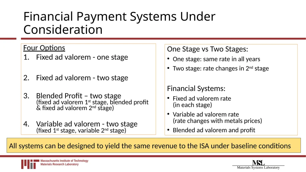 Financial Payment System Modeling for Polymetallic - slide 11 of 40