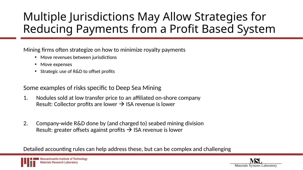 Financial Payment System Modeling for Polymetallic - slide 22 of 40