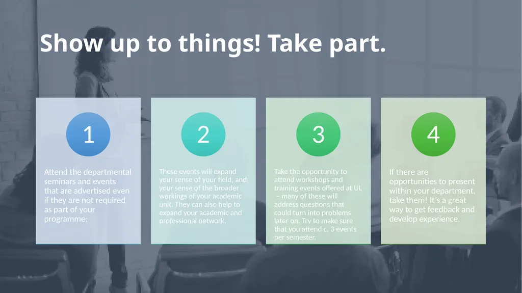 Building a relationship with your supervisor Niamh - slide 8 of 8