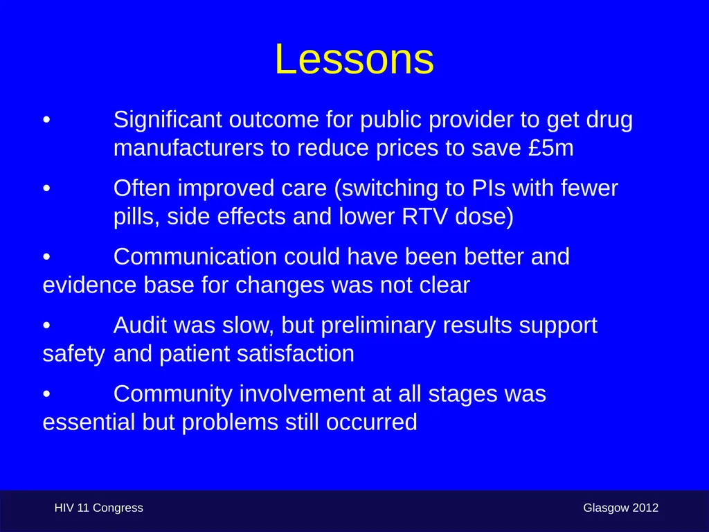 Budget issues driving/affecting treatment choice: - slide 14 of 17