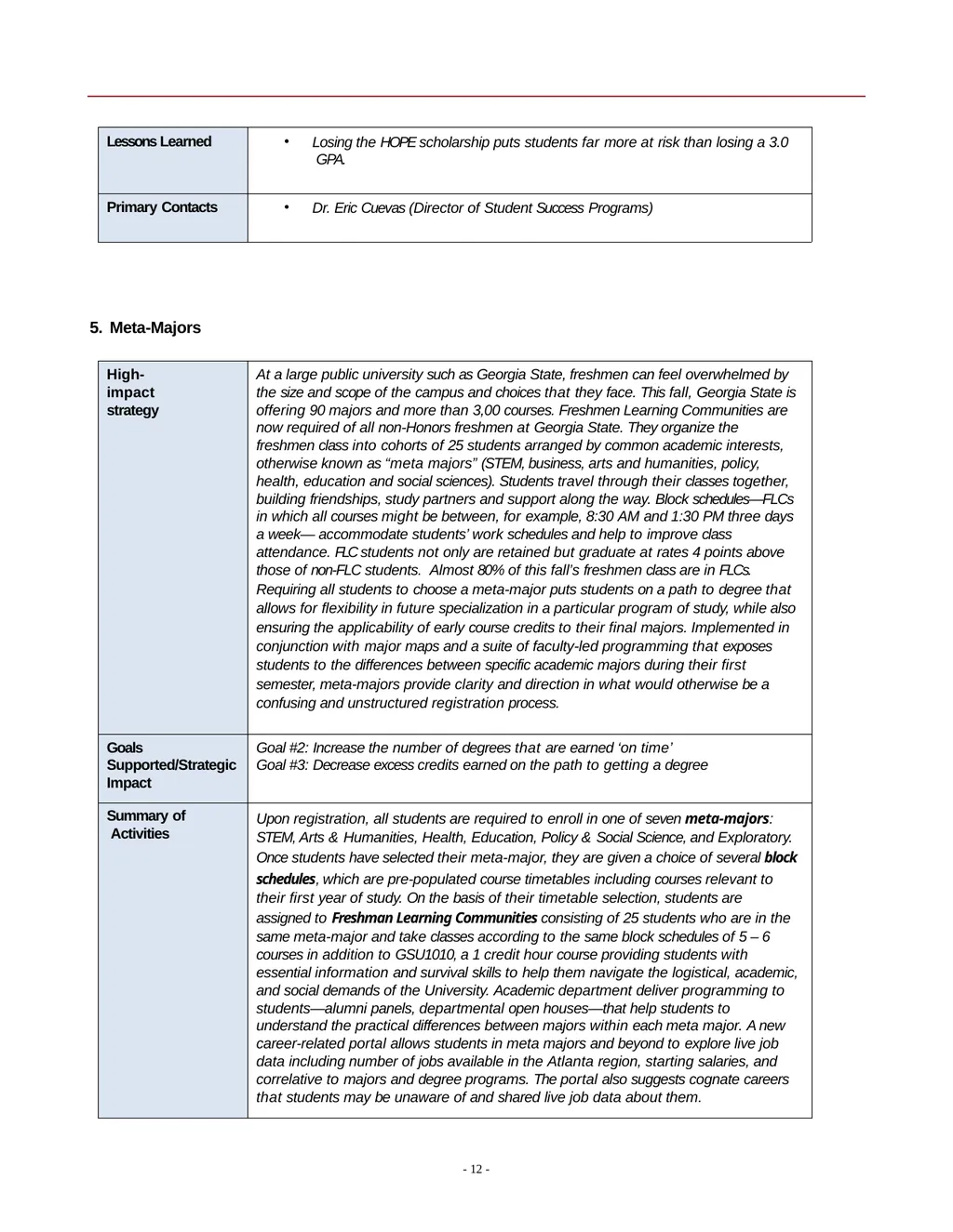 2016 Status Report Georgia State University - slide 12 of 24