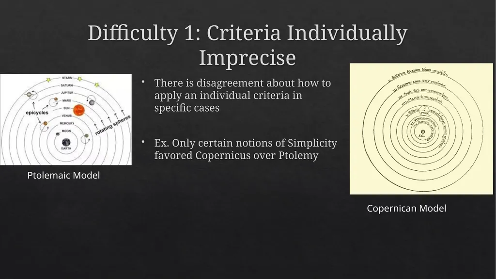 Objectivity, Value Judgement, and Theory Choice by - slide 8 of 19