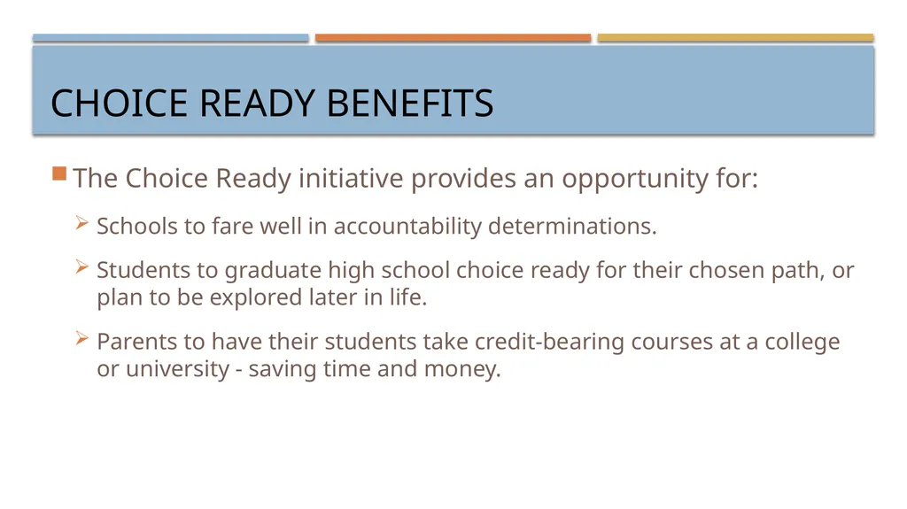 Sample PowerPoint Graduating All Students Choice - slide 12 of 16