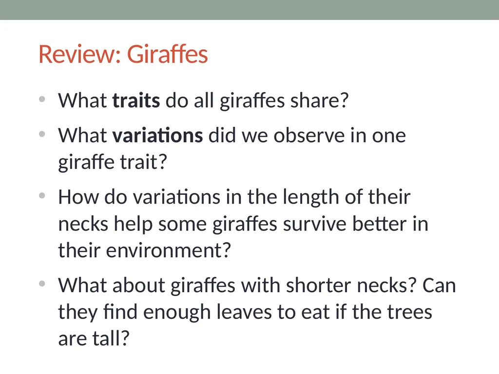 Variations in plants and animals Lesson 5c How Do - slide 5 of 12
