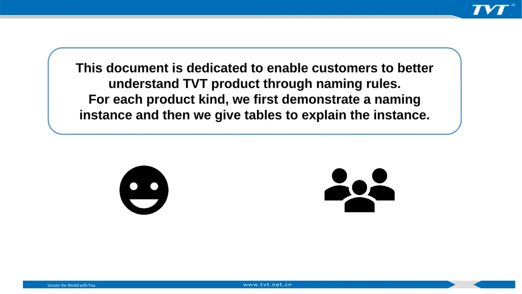 Product Naming Rules Shenzhen TVT Digital - slide 4 of 41