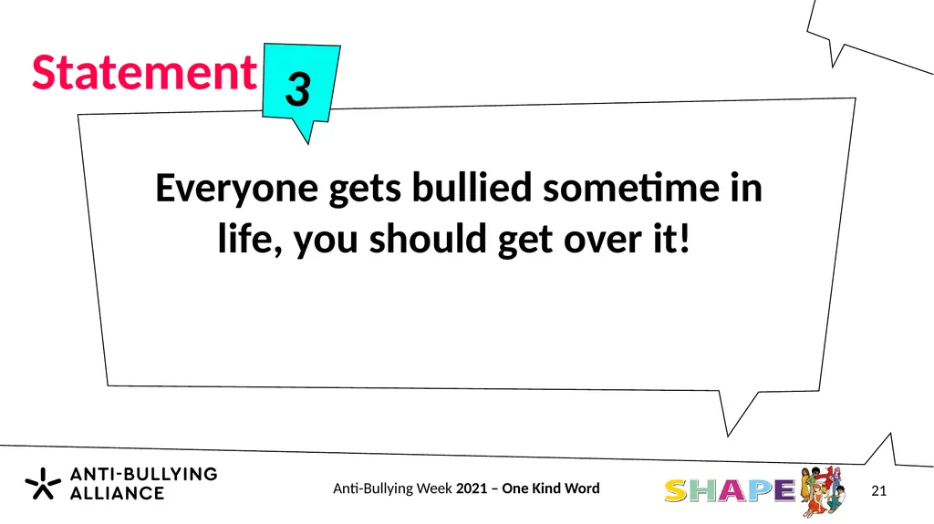 Anti-Bullying Week 2021 Primary 2 Anti-Bullying - slide 21 of 29