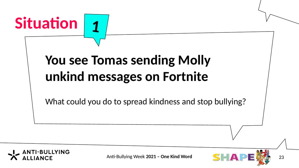 Anti-Bullying Week 2021 Primary 2 Anti-Bullying - slide 23 of 29