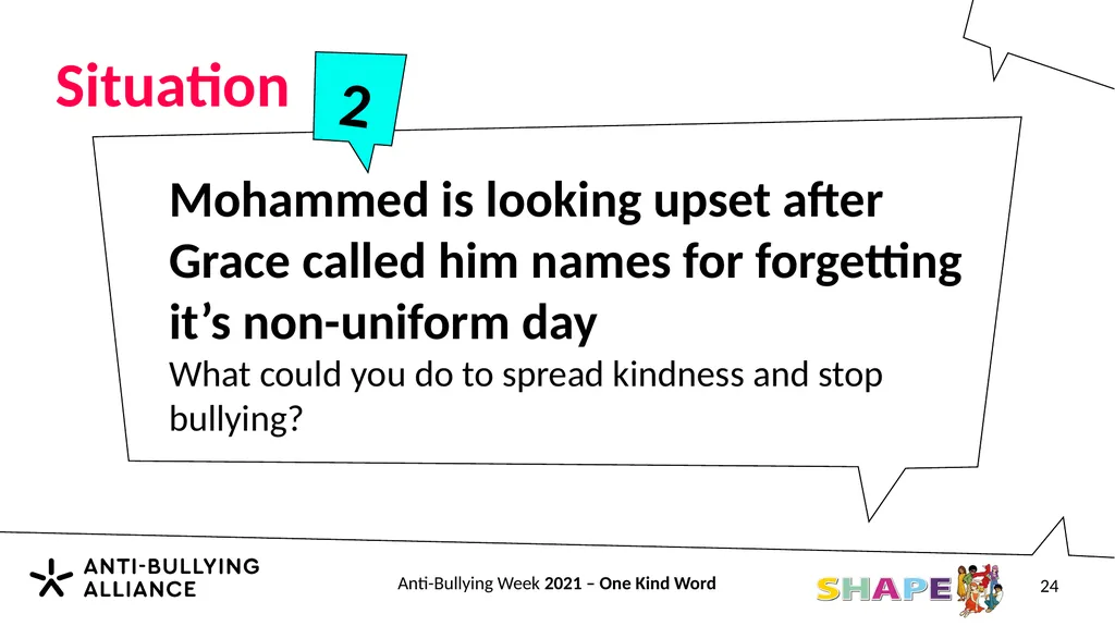 Anti-Bullying Week 2021 Primary 2 Anti-Bullying - slide 24 of 29