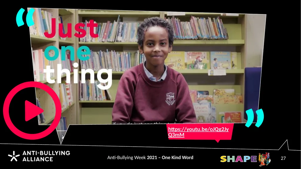 Anti-Bullying Week 2021 Primary 2 Anti-Bullying - slide 27 of 29