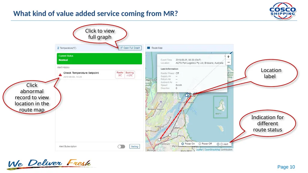 IOT-based product: My Reefer Declaration My Reefer - slide 10 of 15