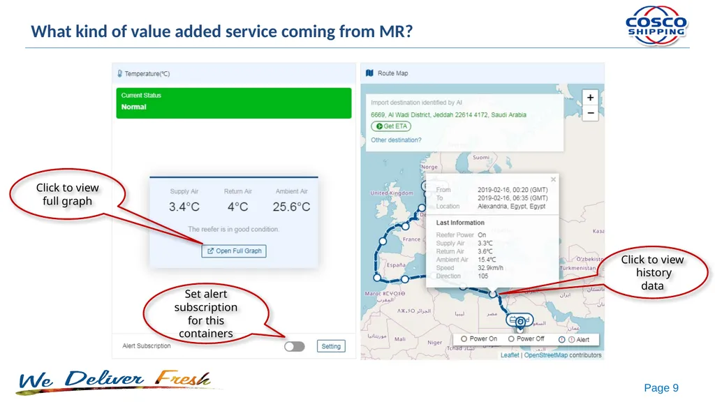 IOT-based product: My Reefer Declaration My Reefer - slide 9 of 15