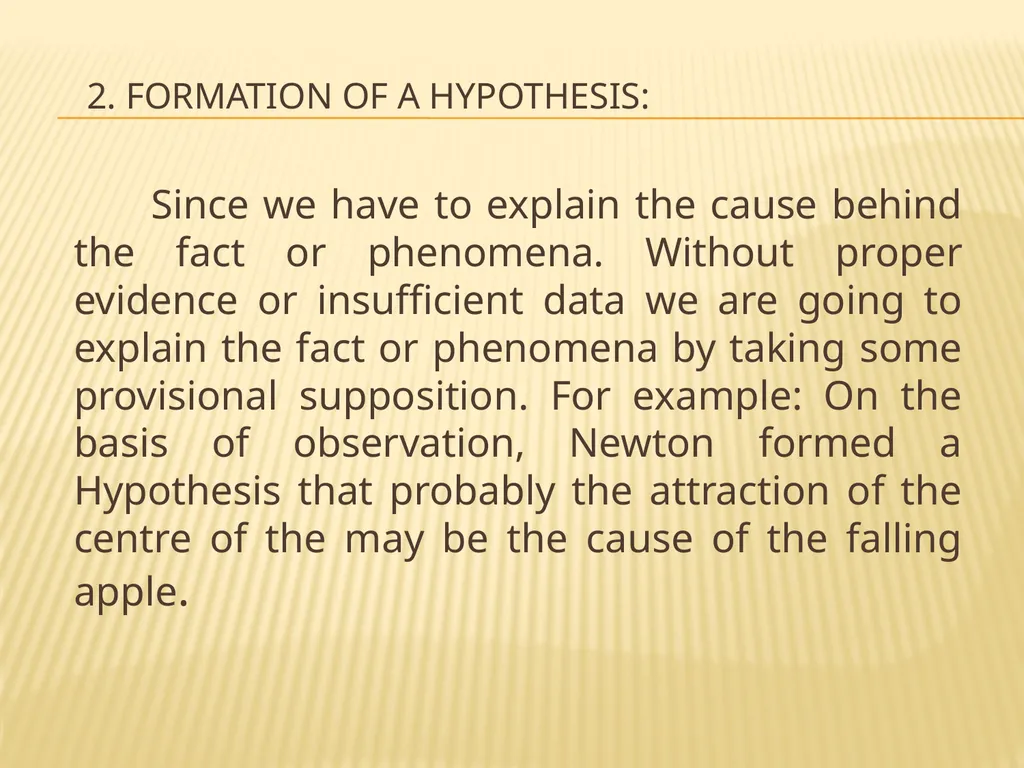 TOPIC: HYPOTHESIS, ITS MEANING, KINDS AND - slide 7 of 22