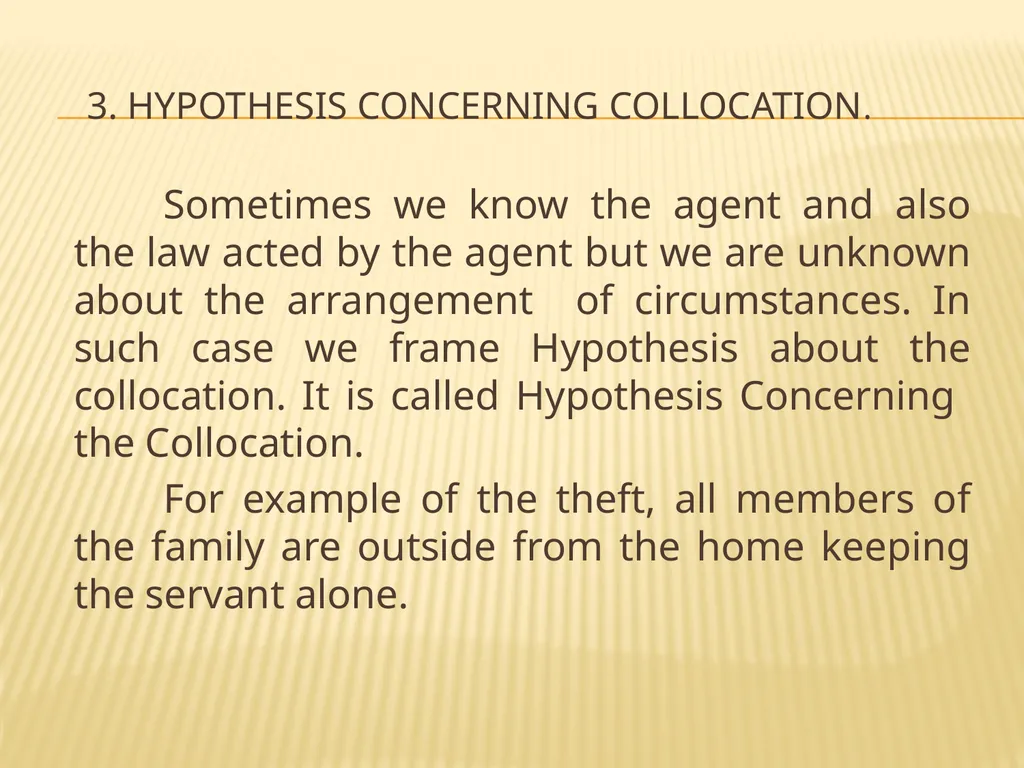 TOPIC: HYPOTHESIS, ITS MEANING, KINDS AND - slide 13 of 22
