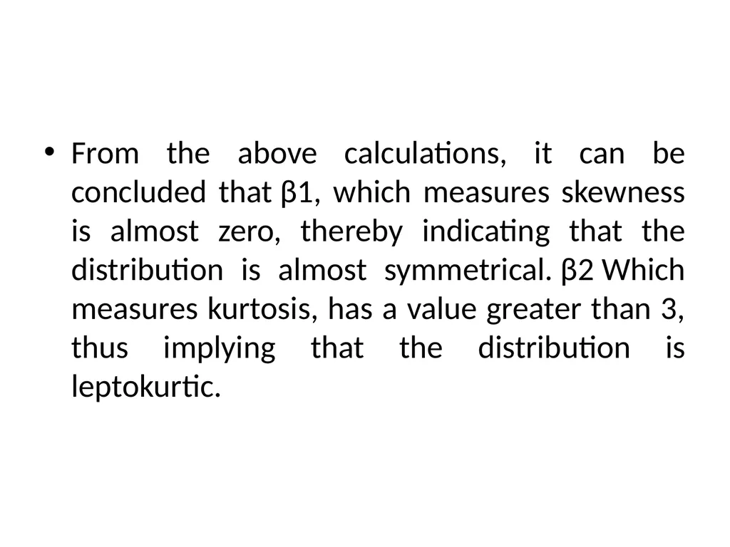 What is Kurtosis? Kurtosis is a statistical - slide 16 of 17