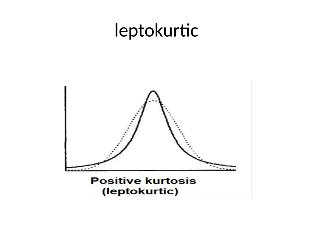 What is Kurtosis? Kurtosis is a statistical - slide 8 of 17