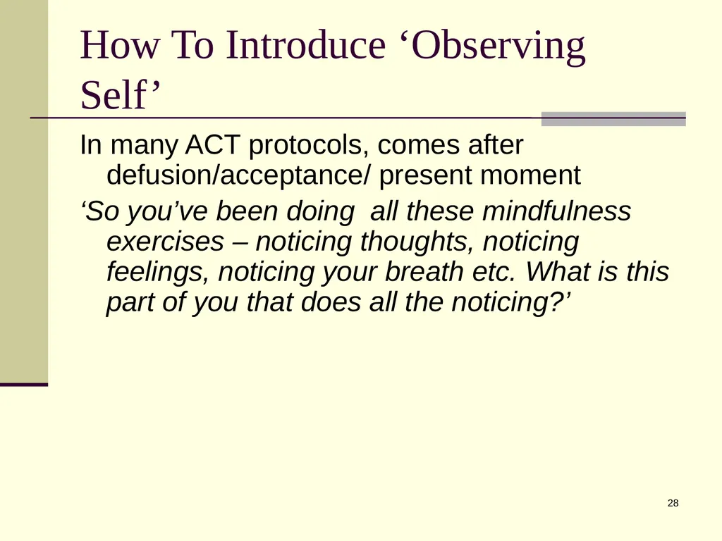 1 Psychological Flexibility Present Moment - slide 28 of 34