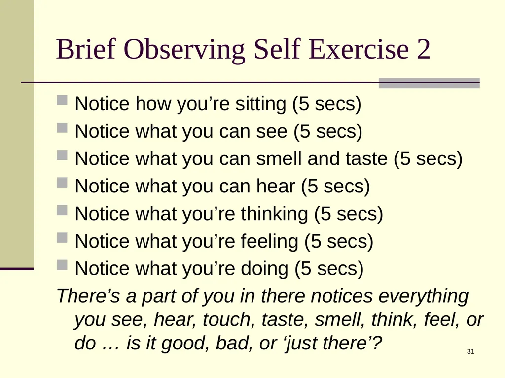 1 Psychological Flexibility Present Moment - slide 31 of 34