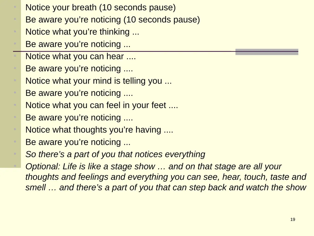1 Psychological Flexibility Present Moment - slide 19 of 34