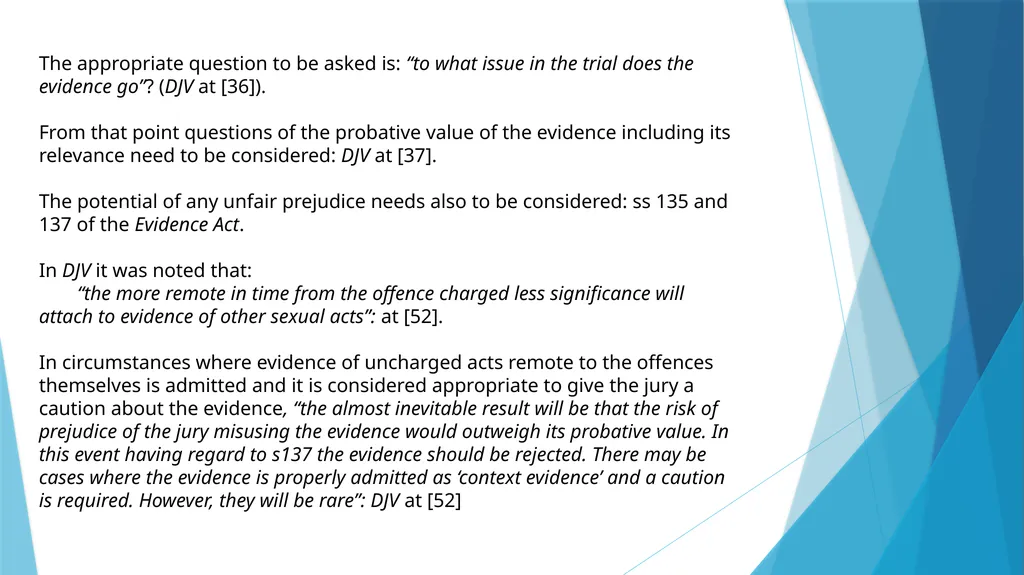 CONTEXT EVIDENCE Or how does that get in? What is - slide 12 of 13