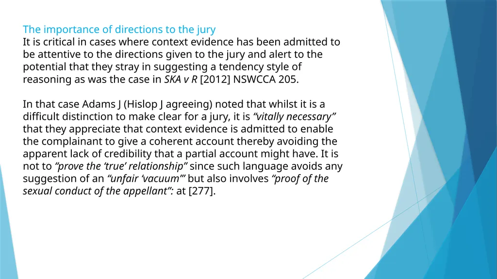CONTEXT EVIDENCE Or how does that get in? What is - slide 13 of 13