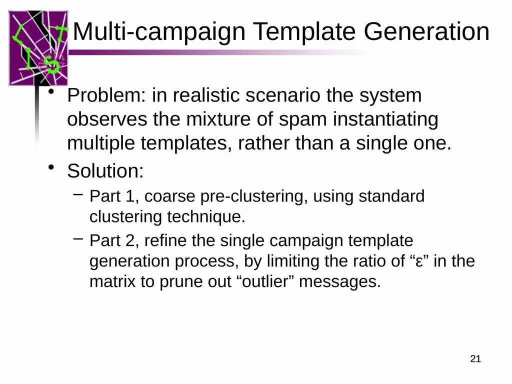 Spam ain’t as Diverse as It Seems: Throttling OSN - slide 21 of 31