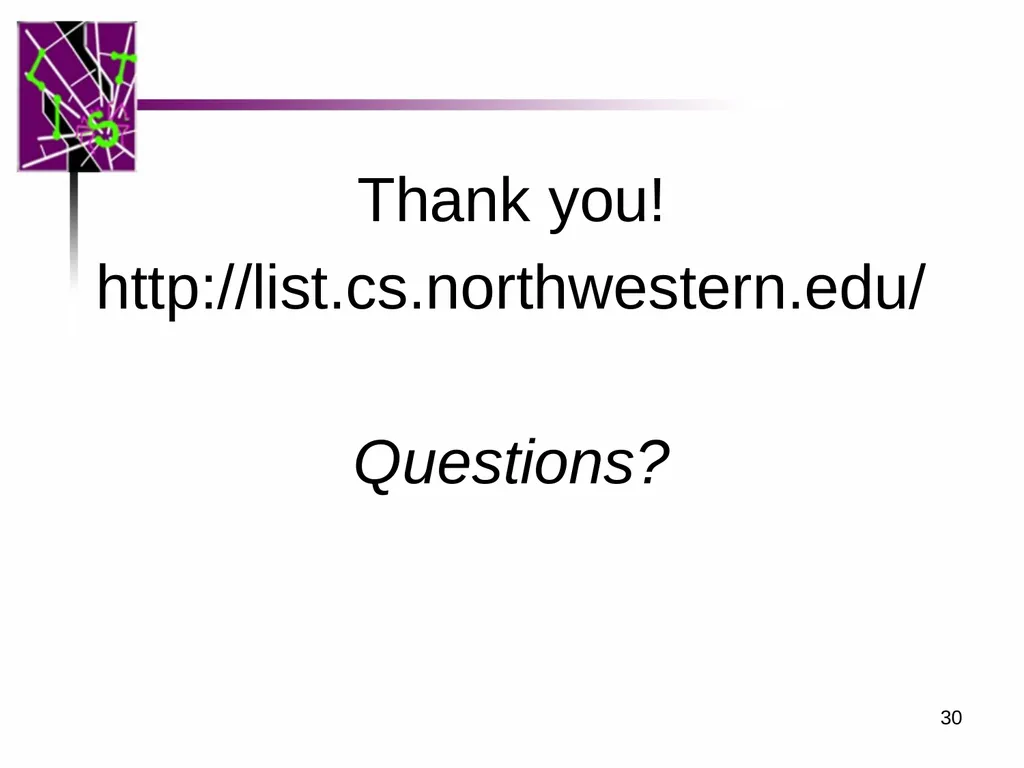Spam ain’t as Diverse as It Seems: Throttling OSN - slide 30 of 31
