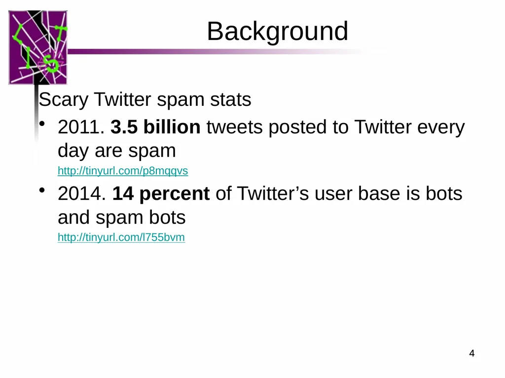 Spam ain’t as Diverse as It Seems: Throttling OSN - slide 4 of 31