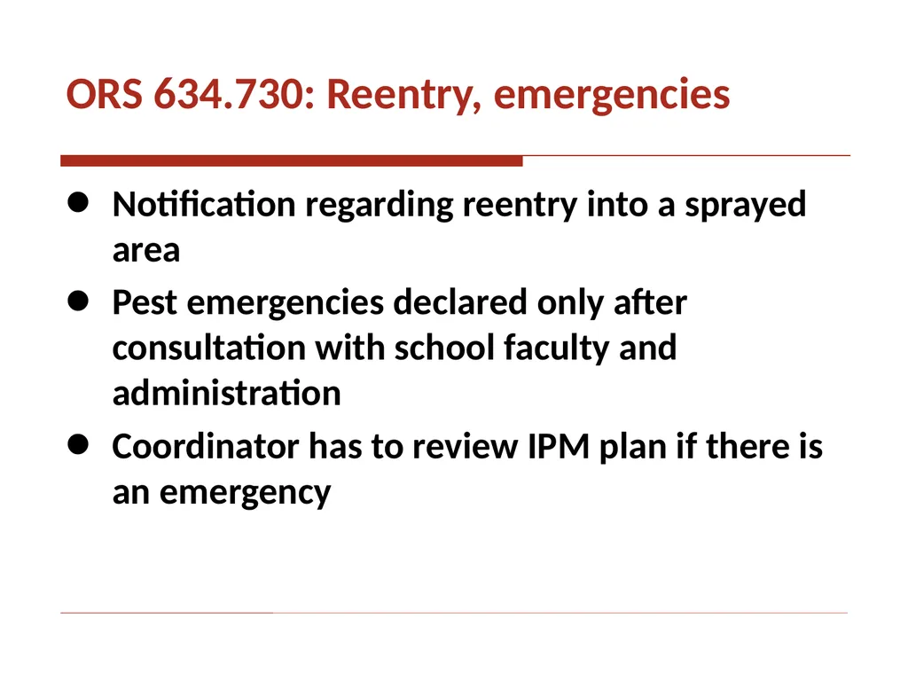 Integrated Pest Management The new IPM law - slide 8 of 14